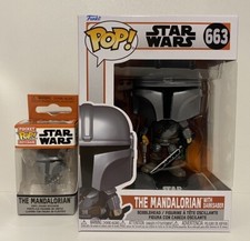 The Mandalorian with Darksaber Funko Pop! Vinyl & Pocket Pop #663