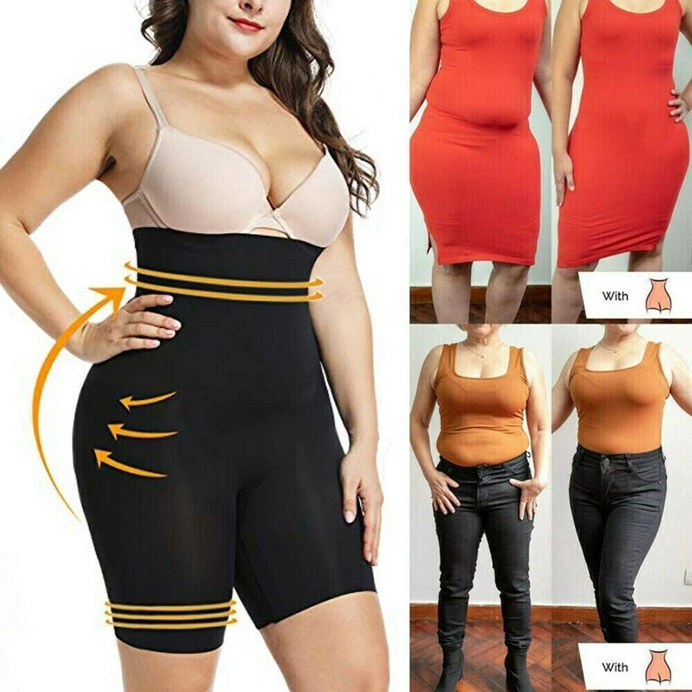 Shapermint Control All-Day Boned High-Waisted Shorts Pants Womens Body  Shaper US