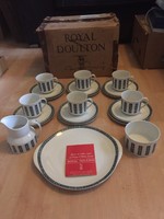 Unused Royal Doulton Translucent China Tc1023 Moonstone Pattern Tea Set Unused Royal Doulton Translucent China Tc1023 Moonstone Pattern Tea Set
