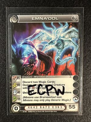 Chaotic TCG 4 Max ECPW Emna'ool 31/100 TOTT 1st Ed Common NM/LP