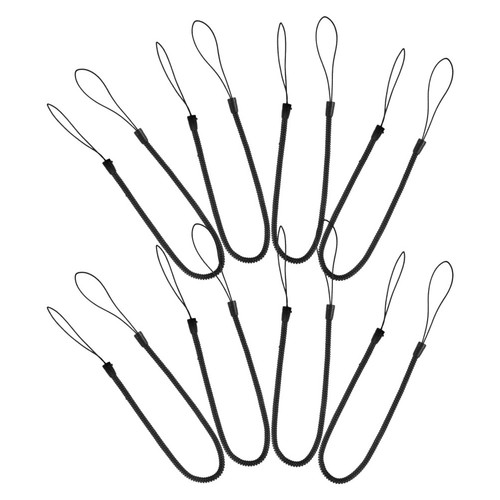 8 Pcs Pen Tether Retractable Anti-lost Spring Rope Lanyard Leash - Bild 2 von 12