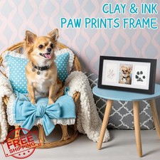 Seencool Paw Print Frame Kit - Pet Memorial Clay Impression