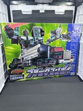 Takara Transformers 2000 Car Robots Scourge Black Convoy prime D-012 complete