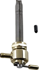 PINGEL 6311-BR Hex Round Fuel Valve - Brass - 22 mm