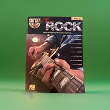 1970 s Classic Rock Guitar Tab Play Along Songbook With CD Very Good Condition