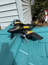 TONKA Hand Commander Toy Airplane Beech Cessna Retractable Gear Rotating Props