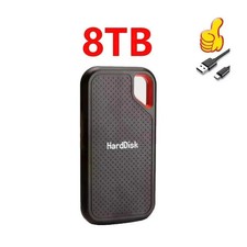 external hard drive 8TB High Speed Capacity Solid State Usb3.2 Laptop Mac And PC