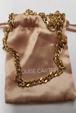 Louise Carter 18K Gold Plated Havana Link Necklace 16"+1"