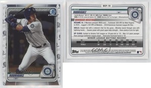 2020 Bowman Chrome Prospects Julio Rodriguez #BCP-19