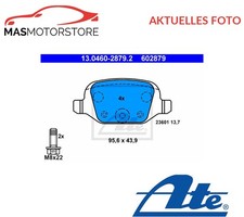 SATZ BREMSBELÄGE BREMSKLÖTZE HINTEN ATE 130460-28792 P FÜR ABARTH 500 595 695