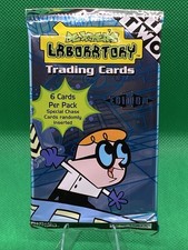 Dexter’s Laboratory Sealed 1st Edition 2001 Artbox Trading Card Pack