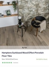 Wood Effect Porcelain Floor Plank Tiles