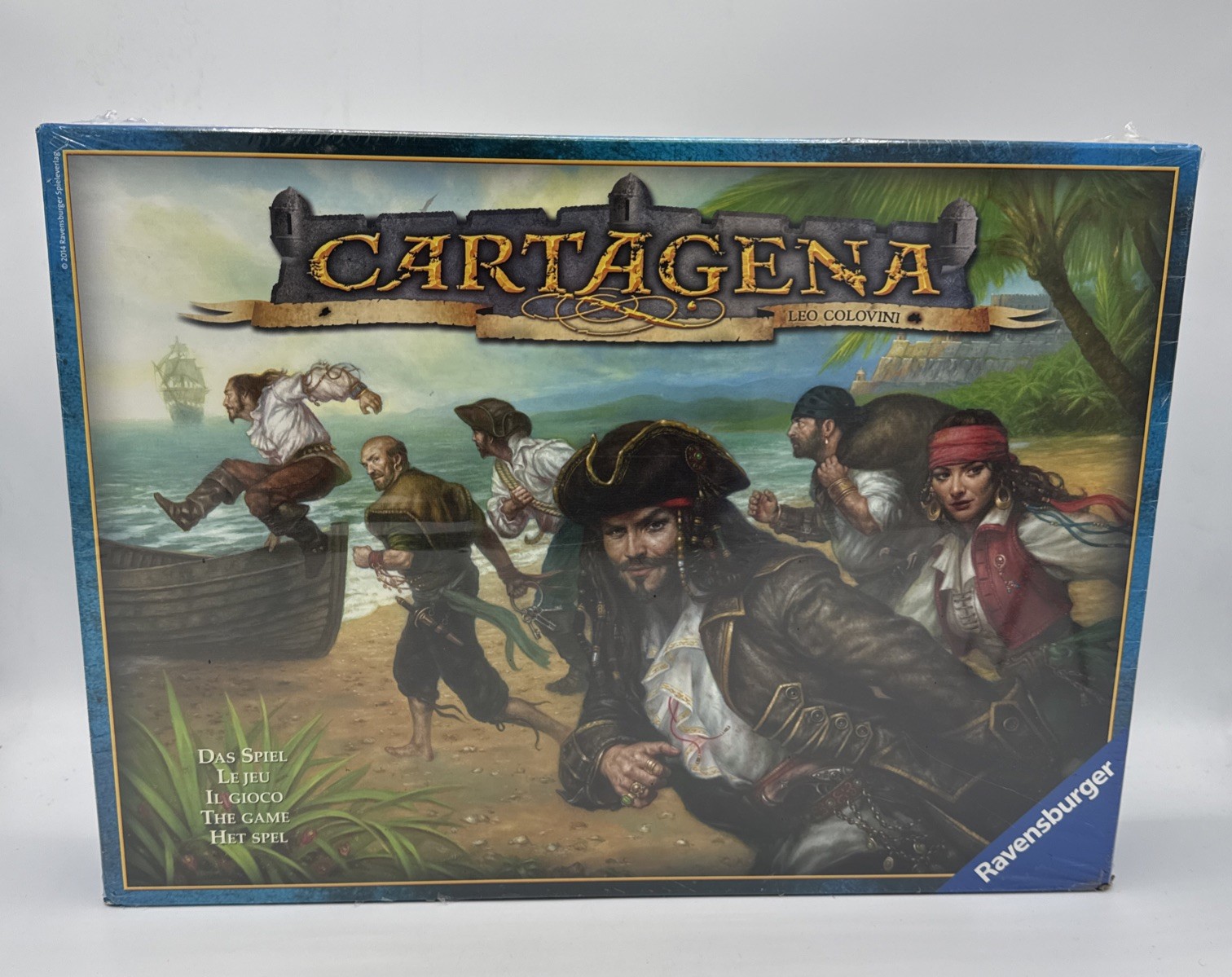 Ravensburger 2014 Plastic Pirate Miniatures New Sealed
