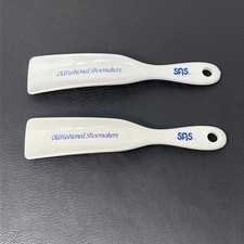 Vtg SAS Shoe horn San Antonio Shoemaker Lot of 2