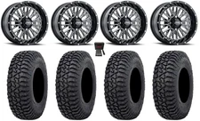 ITP Momentum 15" Wheels Milled 35" Tricera Tires Yamaha Viking Wolverine