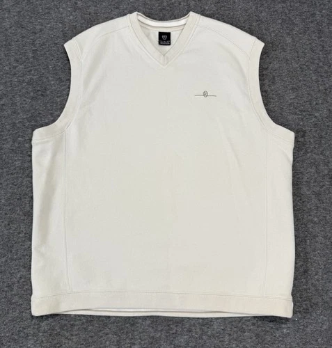 VTG Nike Golf Vest Mens Extra Large Sleeveless Tiger Woods Center Swoosh