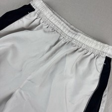 Nike Air Woven Track Pants Windbreakers Mens Size Med White Black Jogger