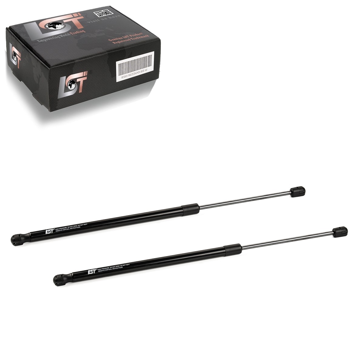 2X Gas Spring Tailgate Dampers Rear 420N For Skoda Rapid Spaceback NH1