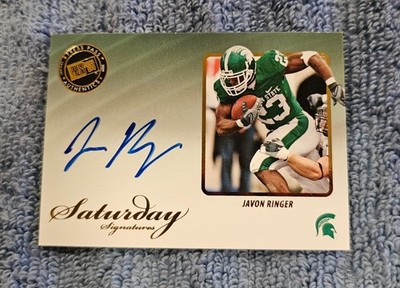 AI) 2009 Press Pass Legends Auto Michigan State Spartans Javon Ringer #SS-JR