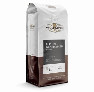 Miscela d'Oro - Grand'Aroma - Espresso Whole Beans - 2.2 lb Bag  