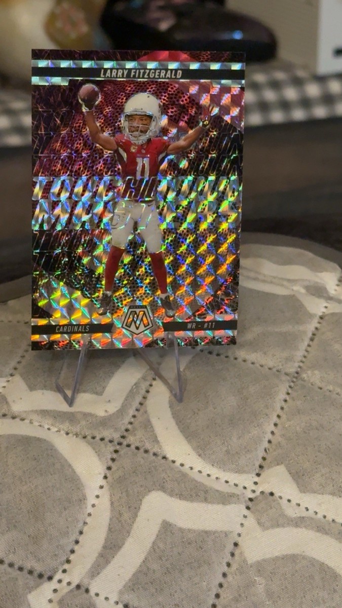 2025 Panini Mosaic Larry Fitzgerald Touchdown Masters Silver