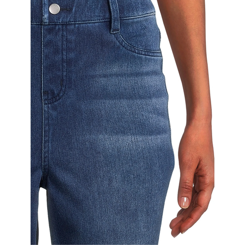 Women's Medium Denim Time and Tru High Rise Fitted Jeggings size XS (0-2) - Picture 4 of 5