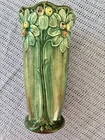 Antique Weller Voile or Woodcraft Vase Apple Tree 9” High