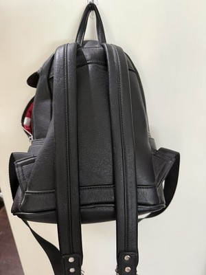 Disney Parks Loungefly Minnie black  backpack Amazon.com: Loungefly Disney The Minnie Mouse Classic Series  main image 4