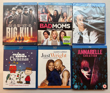 LOT OF 6 BLU-RAY MOVIES - SEE PICTURES FOR TITLES - USED - LOT#D205