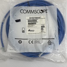 NEW 25 ft Commscope Blue CAT 6A ethernet cabl...