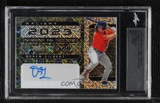 2022 Leaf Metal Pre-Production Proof Peacock Mojo 1/1 Drew Gilbert Auto 13tw