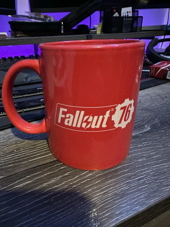 Fallout 76 Nuka World Red Ceramic Mug 10 oz - Image 2 of 2