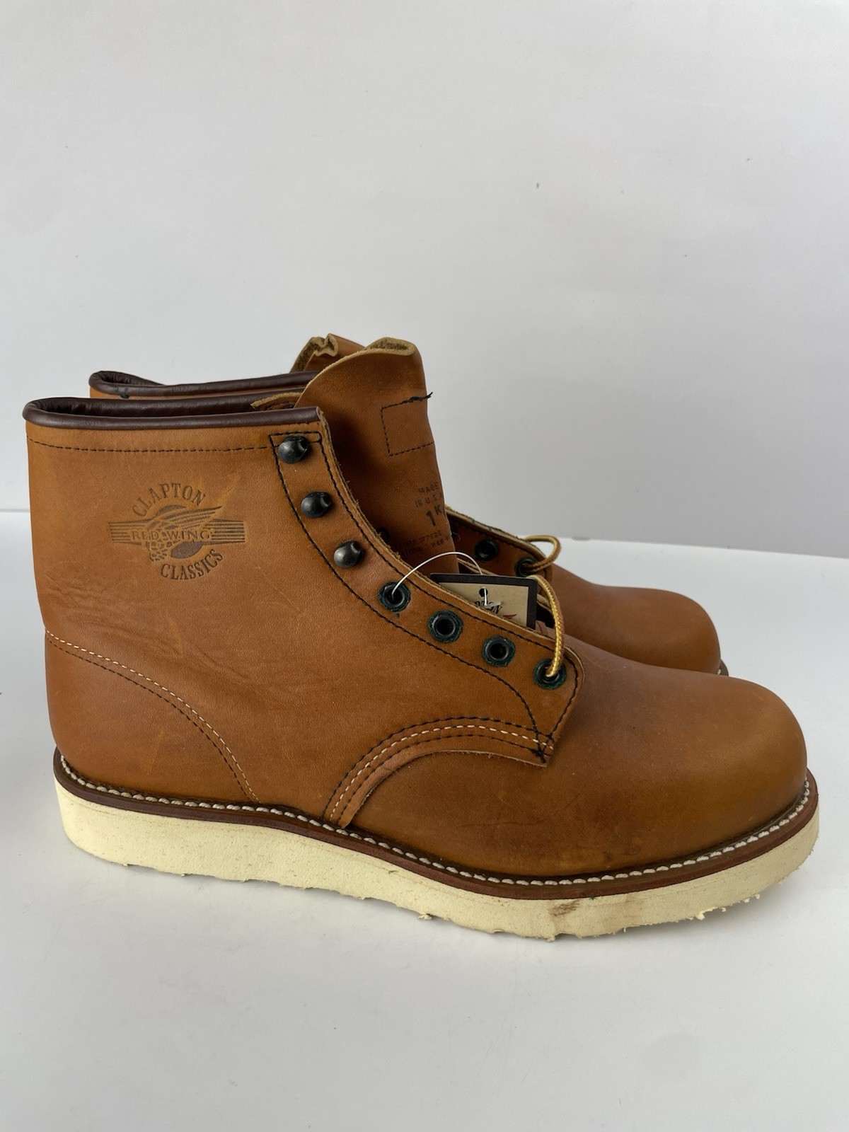Rare - Red Wing 1945 Clapton Classics Brown Leather Vintage Boot US Men's 10 D image 9