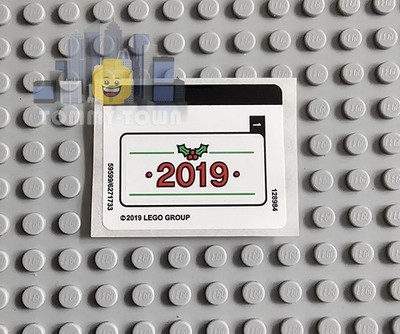 Lego Holiday & Event NUR AUFKLEBERBOGEN für Set 40337 Mini Lebkuchenhaus