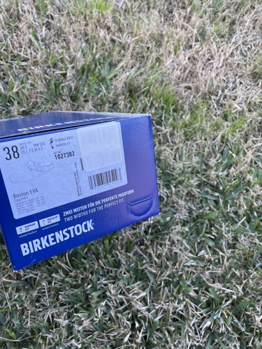 Birkenstock Boston EVA Clog - Damen IVORY Größe 38 Größe 7w Größe 5M Brandneu - Bild 5 von 6
