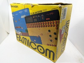 Sharp Twin Famicom AN-500B Black/Red | New Belt | Fully Tested 5 Games