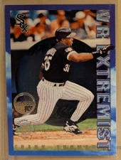 1995 Topps Stadium Club VR EXTREMEIST MEMBERS ONLY #5 Frank Thomas White Sox HOF