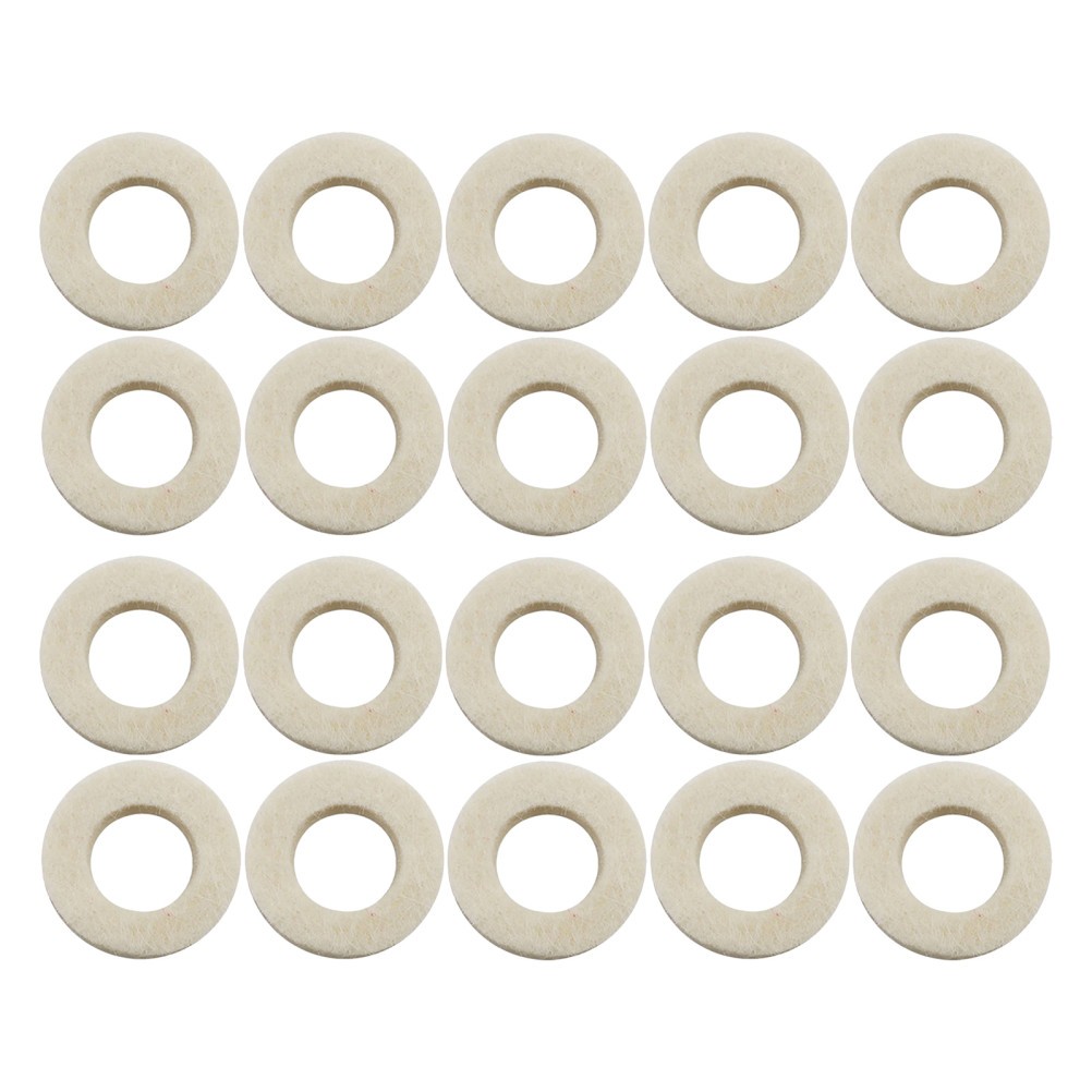  20pcs Trumpet Repairing Cork Pads,Trombone Water Key Pad Replacement Trumpets