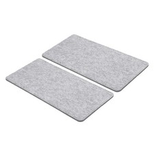 13.8'' 7'' Felt Bag Base Shaper, 2pcs Bag Bottom Organizer Rectangle, Gray
