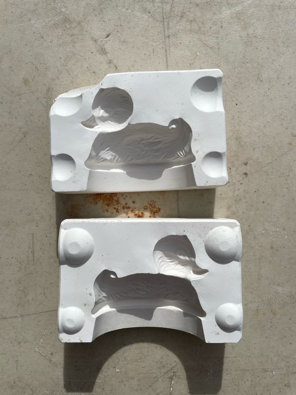 1983 Alberta's Ceramic Mold A362B Duck - Art Slip Cast