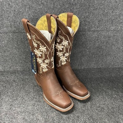 ARANGO Star Flower Calafate Western Boot Women's Size US 6 Cafe