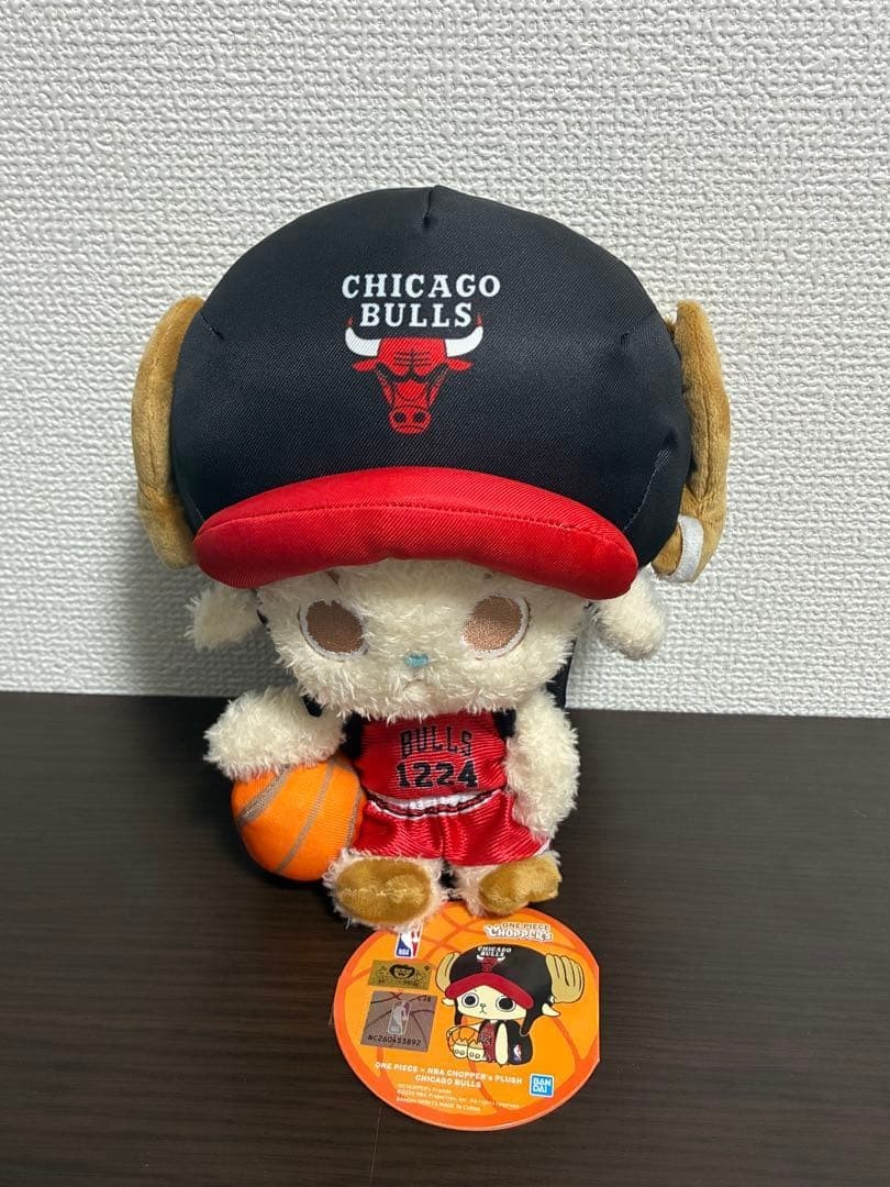 ONE PIECE × NBA CHOPPER's PLUSH BULLS ver ONE PIECE BASE SHOP