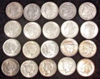 20 Silver Dollars: 10 Morgan & 10 Peace – 90% Silver – Original Family Roll