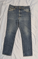 Vintage Y2K Lee 200 Jeans Men 34x32 blue Regular Fit Straight Leg USA Union Made
