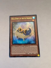 Hexa Spirit of the Ice Barrier BLTR-EN074 Battles of Legend:  1st Edition NM