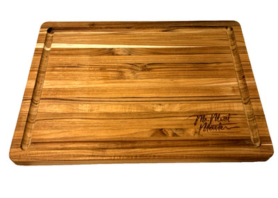 Edge-Grain Cutting & Carving Board, Teakhaus 20''x 15''x 1.   Mr Meat Master New!