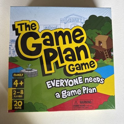 The Game Plan Game Life Skills For Kids Board Game New Sealed 