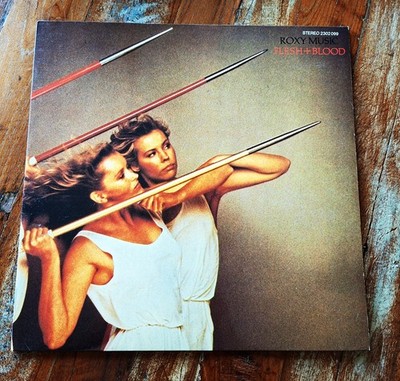 ROXY MUSIC Flesh + Blood Vinyl LP Schallplatte  Original Deutsche Ausgabe 1980
