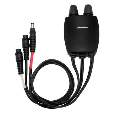 Gerbing 12V Portable Dual-Zone Knobbed Temperature Controller Black