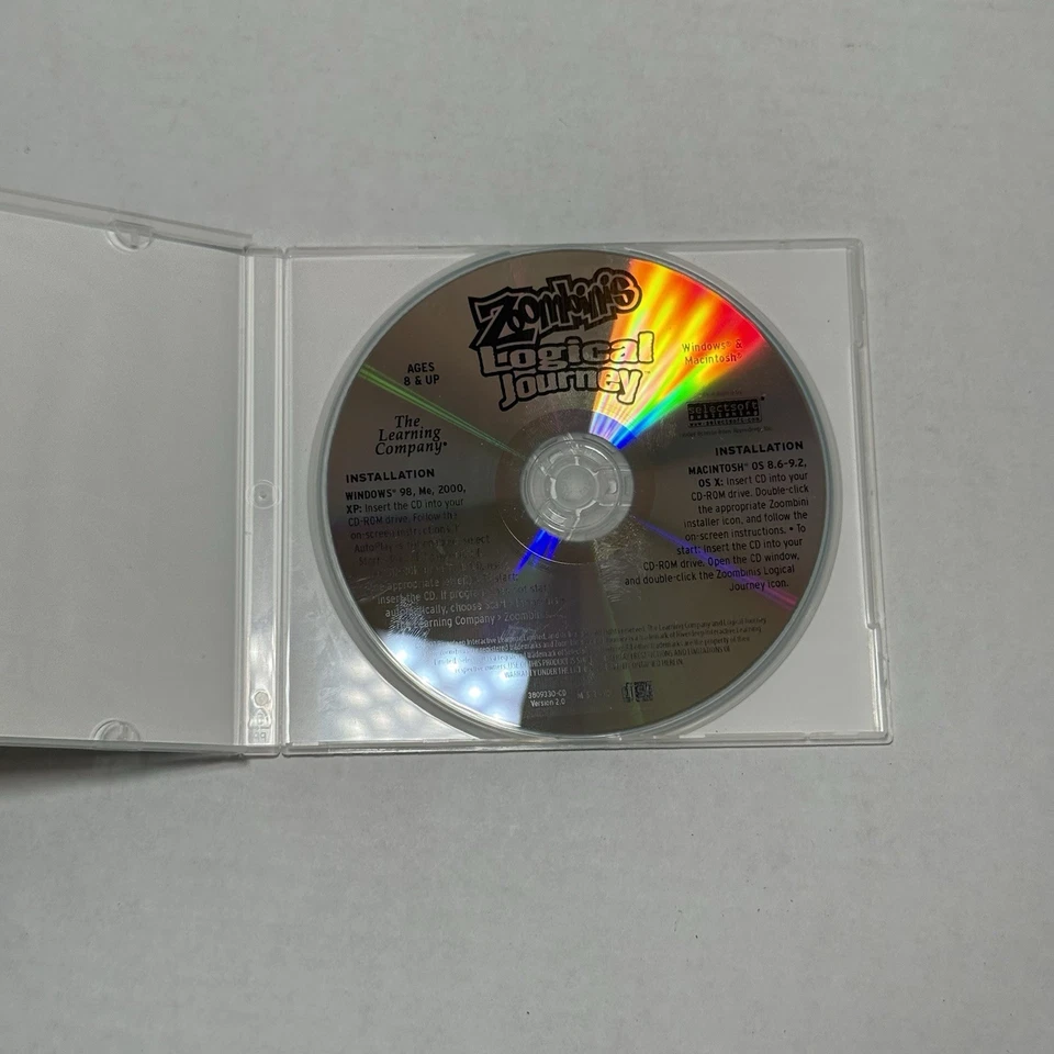 Zoombinis: Logical Journey (Windows/Mac, 2001)- case, disc - Image 2 of 3
